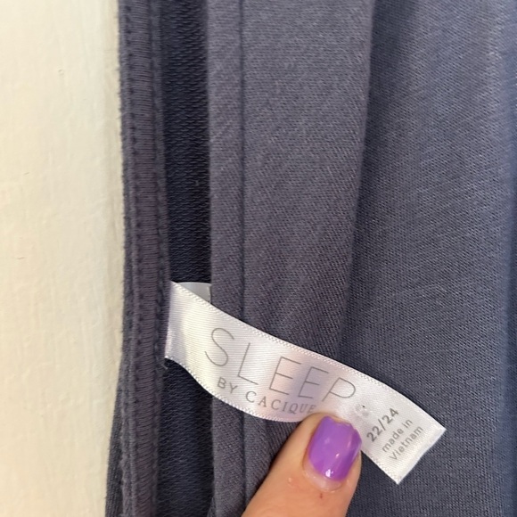 Sleep by cacqui lane Bryant 22/24 stretchy sleep romper - Picture 4 of 5